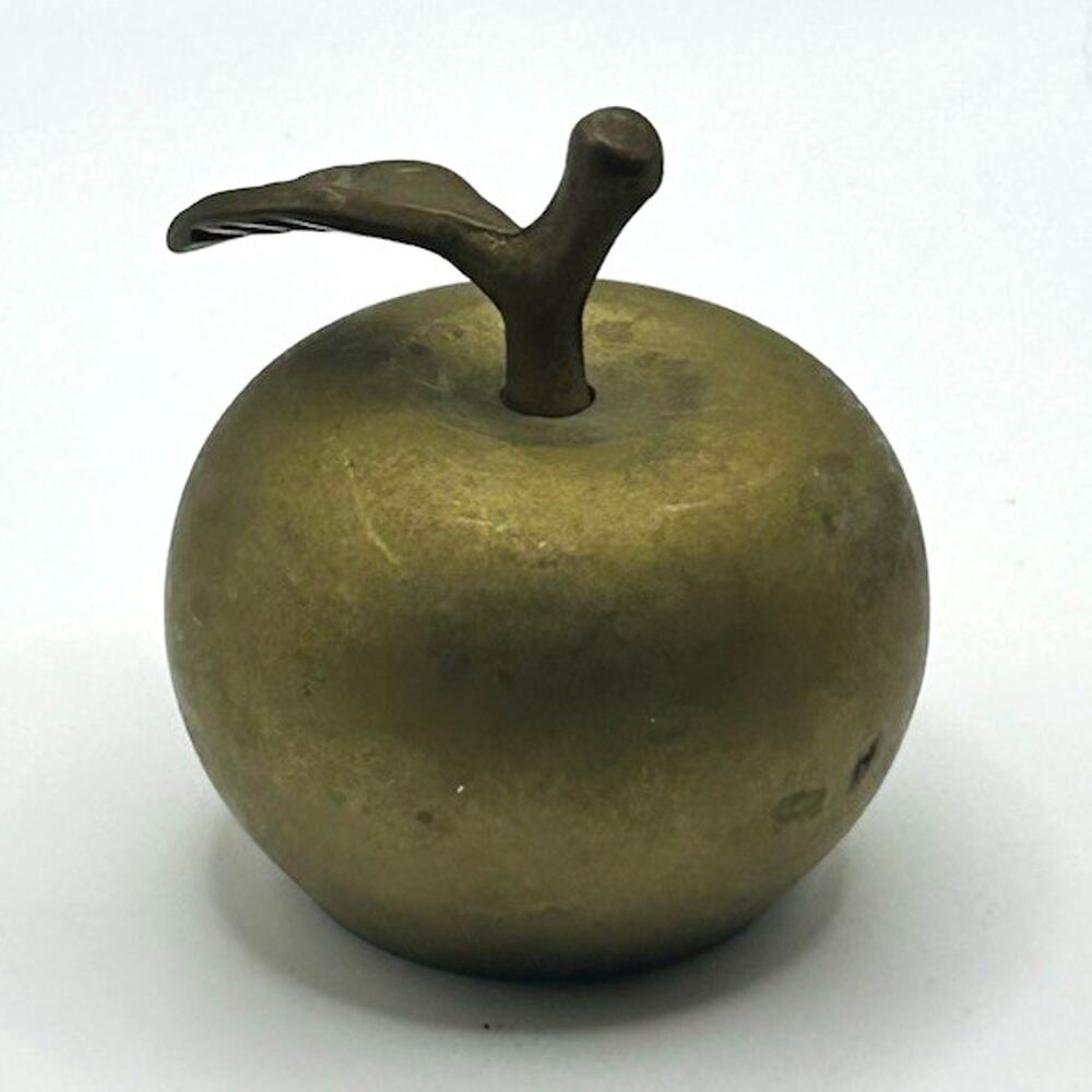 Brass Apple Bell Collectible